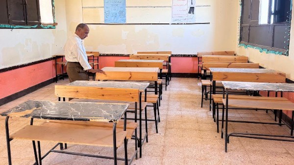  استعدادات المدارس الحكومية لبدء الدراسة 12 سبتمبر 