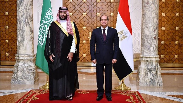 السيسي وولي العهد السعودي