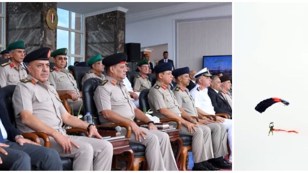 وزير الدفاع وقادة القوات المسلحة
