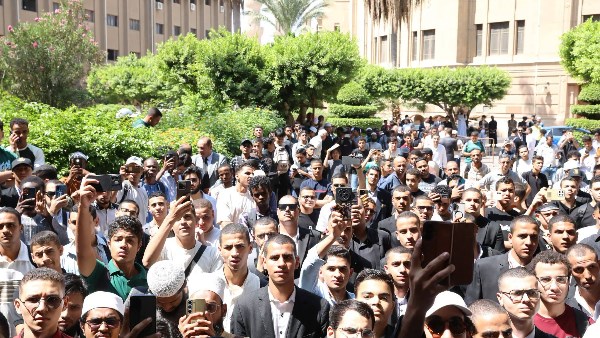طلاب جامعة الأزهر
