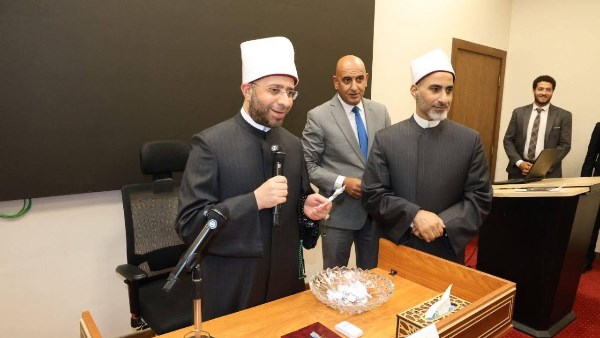 وزير الأوقاف يشهد قرعة الحج