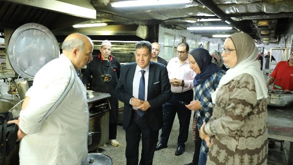 مطبخ المدينة الجامعية للطالبات بجامعة الأزهر