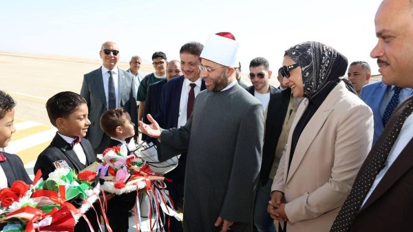 وزير الأوقاف في زيارة رسمية للوادي الجديد