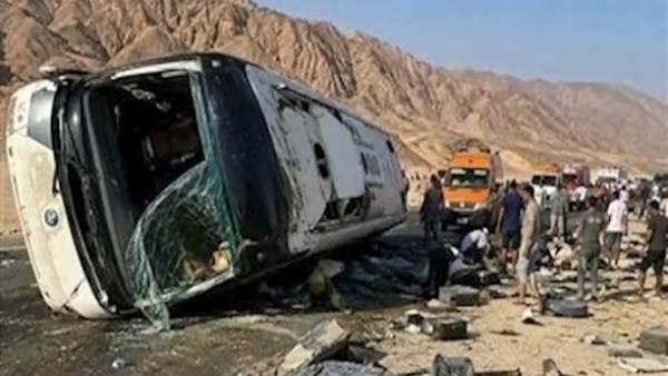 حادث أتوبيس دهب نويبع 