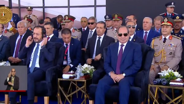 الرئيس لسيسي  ونظيره القبرصي