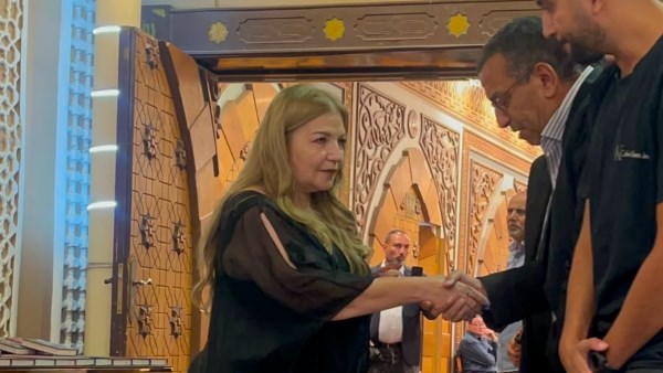 عزاء زوجة أيمن سلامة 