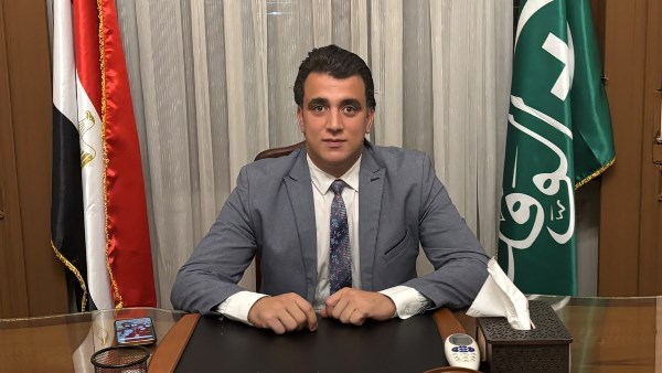 سيد طه فايز نائب رئيس شباب حزب الوفد