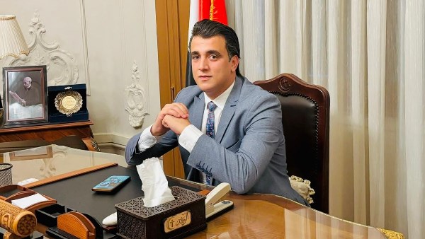 سيد طه فايز  مسؤول الإتصال السياسي لشؤون وزارة الصحة بحزب الوفد 