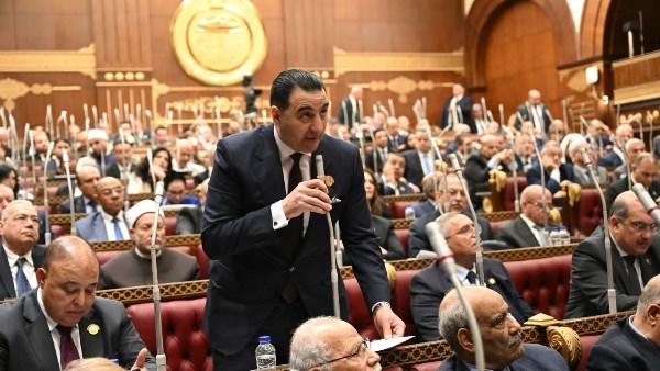  السعيد غنيم، وكيل لجنة الصناعة بمجلس الشيوخ 