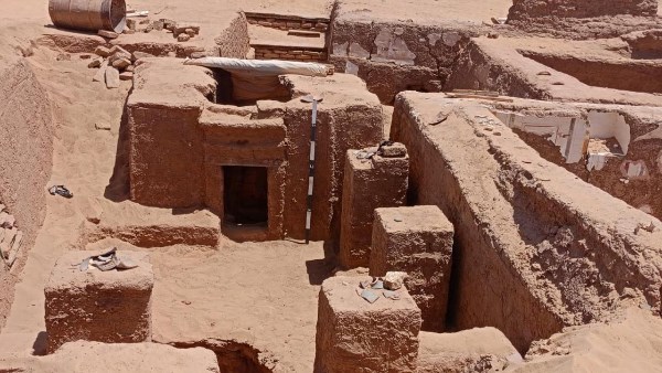 منطقة آثار بئر الشغالة بالواحات الداخلة بمحافظة الوادي الجديد