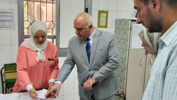 الدكتور أسامة الشلقاني وكيل وزارة الصحة بالجيزة 