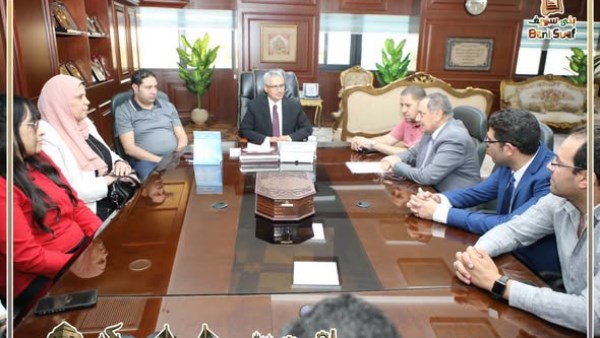 محافظ بني سويف يعتمد تقرير لجنة تقييم مبادرة المشروعات الخضراء الذكية
