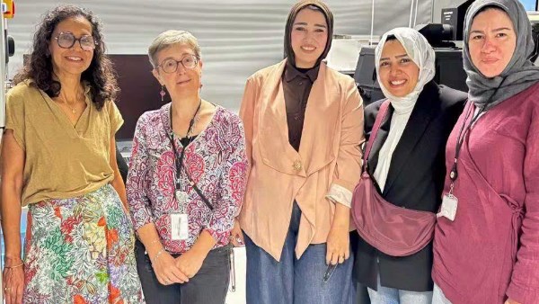 وفد جامعة بني سويف 