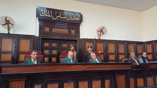 هيئة الدائرة الثالثة بمحكمة جنايات أسيوط 