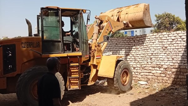 إزالة التعديات بأسيوط 