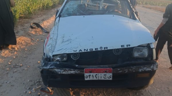 إنقلاب سيارة ربع نقل 