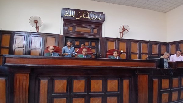 هيئة الدائرة الثامنة بمحكمة جنايات أسيوط 
