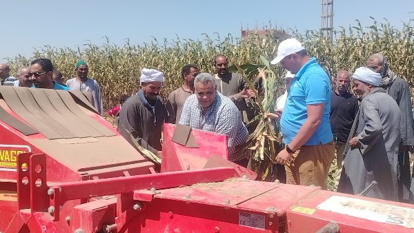 رئيس مركز ومدينة أبنوب يتابع المشروعات في القطاع الزراعي