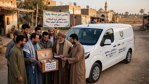مبادرة أهالي الديابات- صورة بالذكاء الاصطناعي