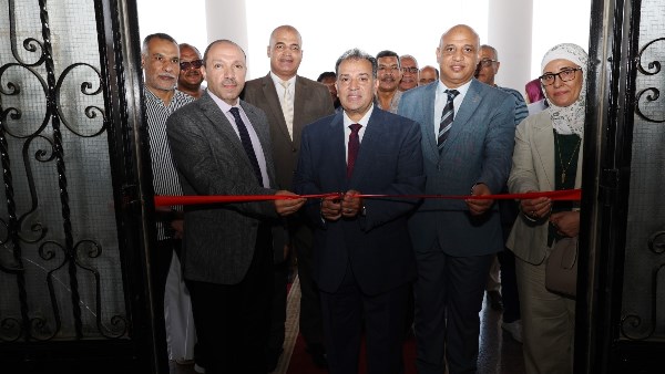 افتتاح أعمال تطوير كلية الإعلام 