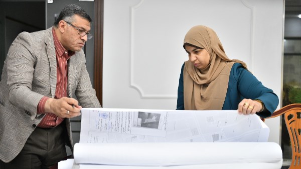 الحيز العمراني لمركز نجع حمادى وأبوتشت 