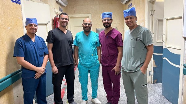 فريق مستشفى قنا الجامعى 