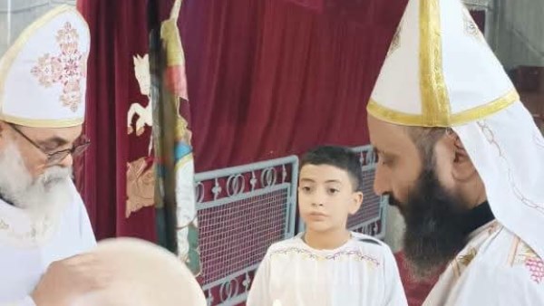 أجواء روحانية في أرمنت.. أطفال مار جرجس يشاركون في القداس الإلهي صباح اليوم