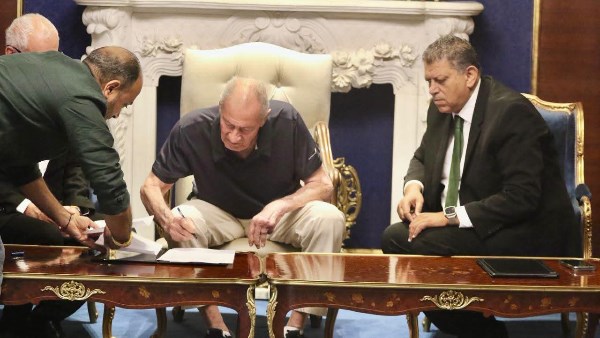 حسن مصطفى وخالد فتحي وفيليب بانا