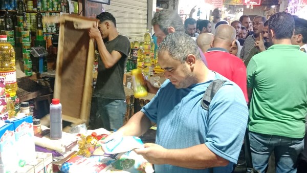 حملة تفتيشية بمول محطة مصر