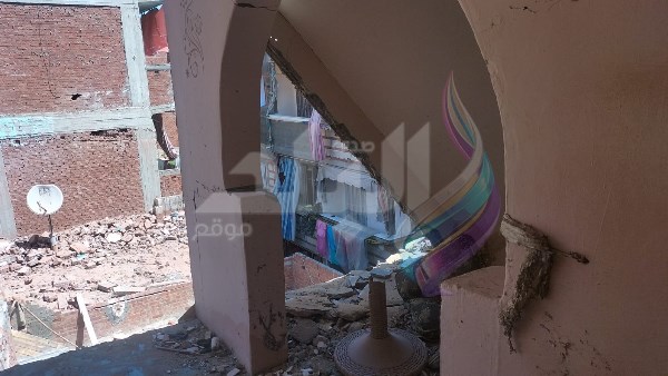 صورة من موقع الانفجار