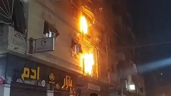 صورة من موقع الحريق