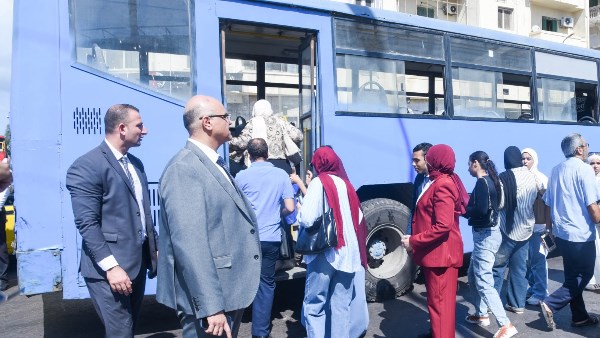 محافظ الإسكندرية في جولة مفاجئة
