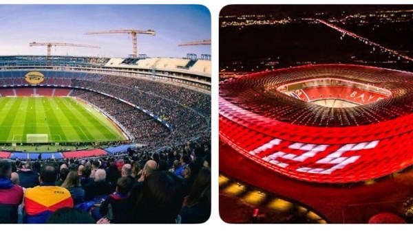 أليانز أرينا وكامب نو يحتضنان نهائي دوري الأبطال في 2028 و2029