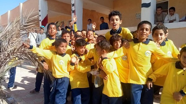 طلاب النجيلة بمطروح