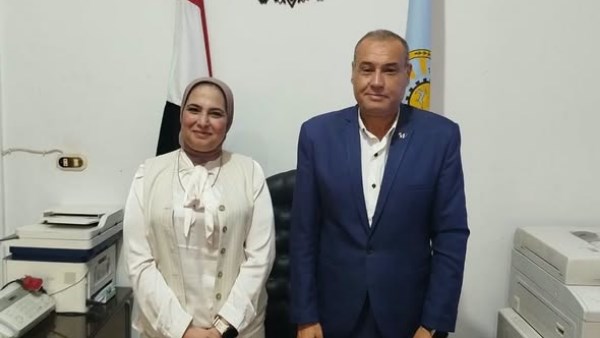  الرفاعى يستقبل مديرية مديرية الشباب  والرياضة 