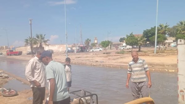 رفع امطار مطروح 