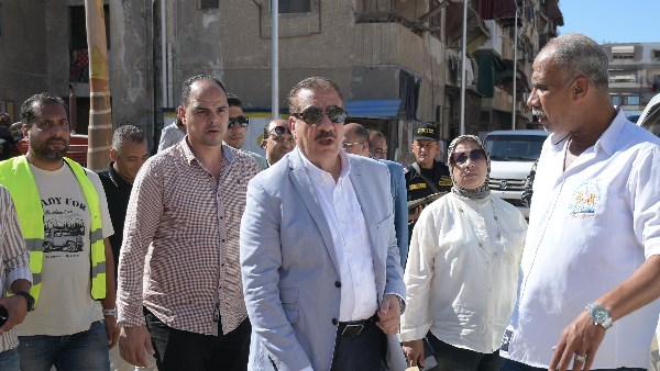 محافظ بورسعيد يشدد على تنفيذ المسطحات الخضراء بأعلى مستوى بالتوازي مع أعمال التطوير ورفع الكفاءة