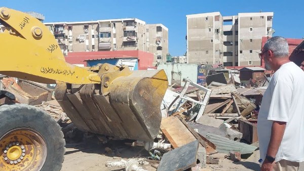 محافظ بورسعيد يشدد علي استمرار الحملات الميدانية وإزالة المخالفات ومنع عودة الإشغالات