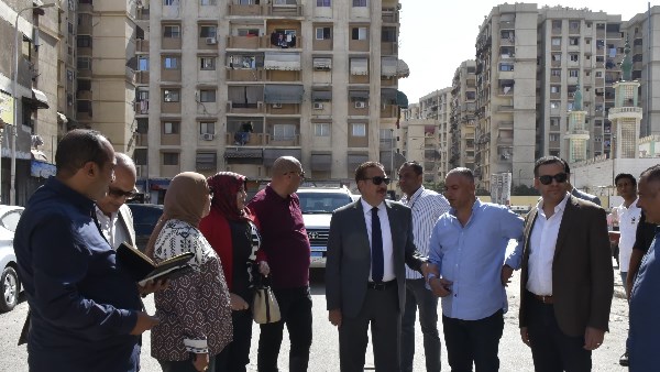 محافظ بورسعيد يوجه بالالتزام بالجدول الزمني وسرعة تنفيذ أعمال التطوير وفق أعلى معايير الجودة