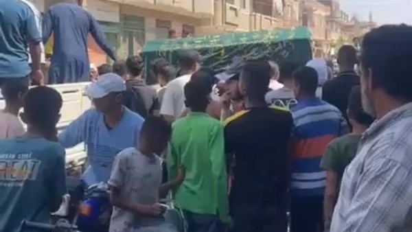 جانب من الجنازة 