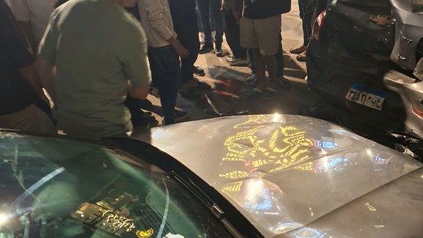 حادث تصادم سيارات بالغربية 