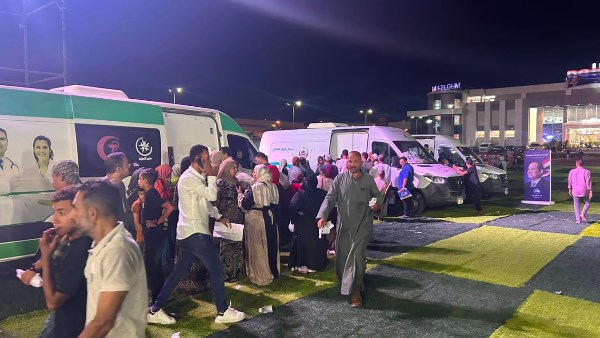 قوافل طبية بالغربية 