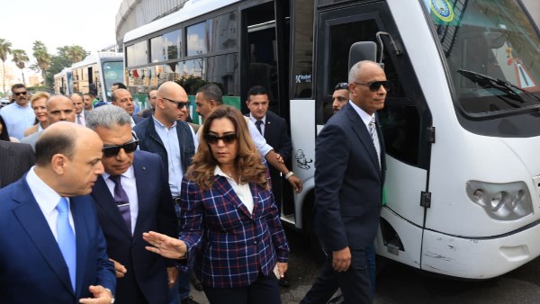 جولة وزيرة التنمية المحلية والبيئة بالدقهلية 