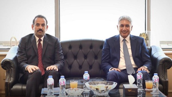 وزير السياحة مع رئيس جهاز مستقبل مصر