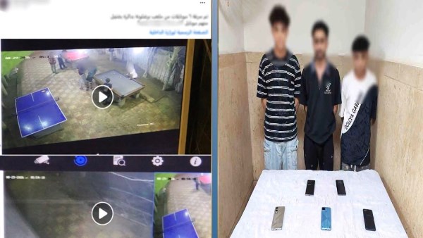 سرقهم وهما بيلعبوا كورة.. القبض على لص سرق 5 هواتف من داخل ملعب بالجيزة
