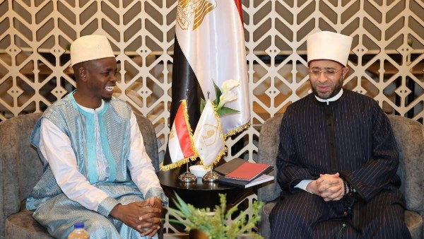 وزير الأوقاف يستقبل مفتي رواندا