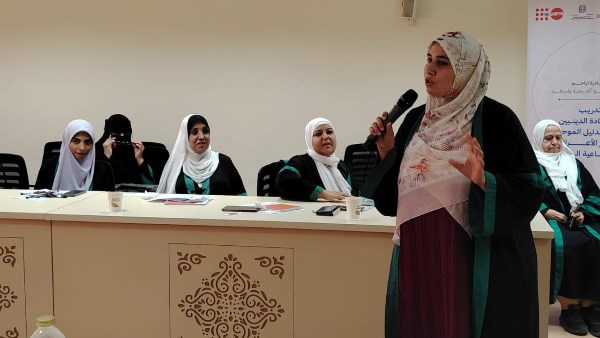 جانب من الدورة التدريبية للواعظات 