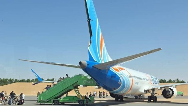 طائرة فلاي دبي 