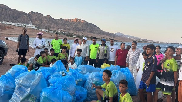 الفعالية البيئة بدهب 