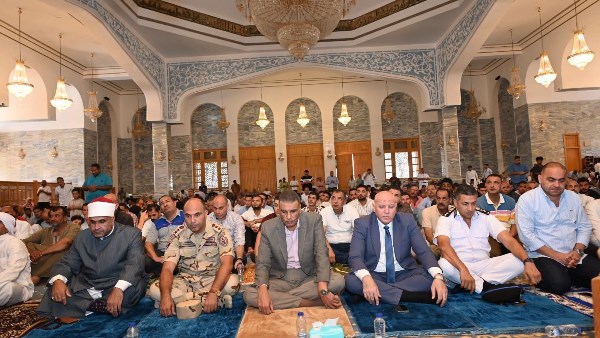 صلاة الجمعة بمسجد السلام بشرم الشيخ 